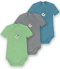 normani 3er Set Baby Merino Body Kurzarm Produktbild-Vorschau 1