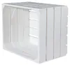 8er Set neue weiße/weisse Obstkiste 50cm x 40cm x 30cm Produktbild-Vorschau 5