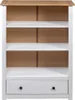 vidaXL Libreria bianca 80 x 35 x 110 cm Legno massello di Anteprima dell’immagine prodotto 9