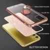 NALIA 360° Ring Handy Hülle für iPhone 11, Glitzer Silikon Produktbild-Vorschau 5