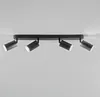 LED Spot plafonnier 4x GU10 IP44 ADERO Noir Lumiled Voir les images du produit 10