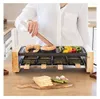 Cecotec Cheese&Grill 8200 Wood Black, 8 osôb, Oceľ, Drevo, Náhľad obrázku produktu 5