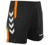 Hummel Aarhus Shorts Damen - Schwarz / Neonorange Produktbild-Vorschau 3