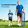 HOMCOM Fußball Rebounder Kickback Tor Rückprallwand Netz Produktbild-Vorschau 5