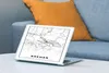 MuchoWow® Laptop Aufkleber Sticker Cover Bremen - Stadtplan Produktbild-Vorschau 4