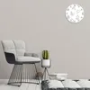 Wanduhr aus Glas Rund fi 30 Polygonale Formen Quarz Deko Produktbild-Vorschau 2