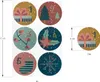 Oblique Unique 24 Adventskalender Sticker Zahlen Aufkleber Produktbild-Vorschau 2
