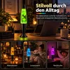 Große Lavalampe, 17 Farbwechsel, 4 dynamische Modi, mit Produktbild-Vorschau 2