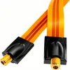 Flachband SAT Koaxial Kabel Tür Fensterdurchführungskabel Produktbild-Vorschau 8