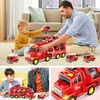 Feuerwehrautos Kleinkinderspielzeug für Alter 1-5, 5-in-1 Produktbild-Vorschau 12