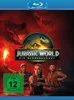 The cover art for the movie Jurassic World: Die Wiedergeburt, featuring characters and dinosaurs. Náhľad obrázku produktu