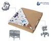 Copertina per neonati in cotone, 75x100 cm, stile boho con Anteprima dell’immagine prodotto 5
