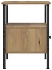 vidaXL Comodino rovere artigianale 34x36x50 cm Materiale a Anteprima dell’immagine prodotto 6