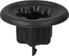 A black plastic coupling cap for a kitchen machine. Produktbild-Vorschau