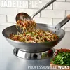 JADE TEMPLE Wok Kohlenstoffstahl mit 35 cm Durchmesser, mit Produktbild-Vorschau 2