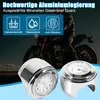 Motorrad-Lenkeruhr und Thermometer, passend für Lenker Produktbild-Vorschau 2