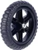 Roues noires remplaçables pour caddies - pack de 2 Voir les images du produit 7