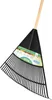 floraworld Laub-/Rasenbesen XL 140cm mit Stiel Produktbild-Vorschau 1