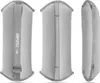 Three views of a single gray weight cuff. Náhled obrázku produktu