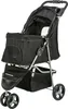 TRIXIE Buggy für Hunde - schwarz - 47 × 100 × 80 cm Produktbild-Vorschau 2