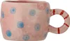 Tazza Bloomingville Nini, Rose, gres porcellanato Anteprima dell’immagine prodotto 1