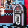 Monstershop Jukebox Holz-Gehäuse Retro 50er Jahre Musikbox Produktbild-Vorschau 3