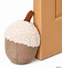 Butoir de porte en forme de noisette, couleur beige, Voir les images du produit 2