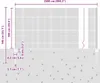 vidaXL Schweissdrahtzaun mit Pfosten 25 x 1 m Verzinkter Produktbild-Vorschau 8