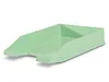 A single, light green plastic document tray is shown against a white background. Anteprima dell’immagine prodotto