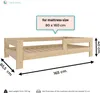 NeedSleep® dětská nízká postel Montessori 80x160 cm Náhled obrázku produktu 2