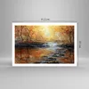 Poster - Poster ohne Rahmen - Bach Park Baum - 91,5x61 cm - Produktbild-Vorschau 4