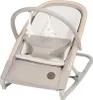 A baby bouncer seat with a toy attached. Voir les images du produit