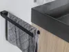 Doppelhandtuchhalter, drehbar schwarz matt PIRENEI Produktbild-Vorschau 7