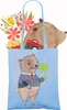 Mr. & Mrs. Panda Tote Bag Schaffner Herz - Sky Blue - Produktbild-Vorschau 3
