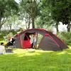 Tunnelzelt 4-6 Personen, Familienzelt 3 Räume, Campingzelt Produktbild-Vorschau 3