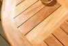 Massiver Gartentisch EMPIRE TEAK 70cm Teakholz rund Produktbild-Vorschau 11
