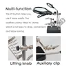 Lampe loupe avec pince 2,5X 7,5X 10X LED-Loupe & Lampe de Voir les images du produit 5