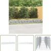 The Living Store Gabionen-Hochbeet mit Hochbogen 400x50x50 Produktbild-Vorschau 1