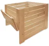 MG Design Holz Komposter 80 x 80 cm - Gartenkomposter aus Produktbild-Vorschau 4