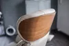 KAWOLA Sessel TOSAR Relaxsessel drehbar Leder grau mit Produktbild-Vorschau 5