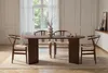 Skye Decor, Sablin - Walnut, Esstisch, Nussbaum, 100 % Produktbild-Vorschau 2