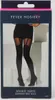 Strumpfhose mit Strapsmuster in Schwarz Produktbild-Vorschau 2