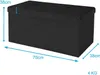 Intirilife Faltbare Sitzbank 76x38x38 cm in PIANO SCHWARZ - Produktbild-Vorschau 2