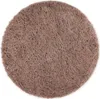 WohnDirect Okrągły dywanik kąpielowy Florence Brown Ø 56 cm Podgląd zdjęcia produktu 1