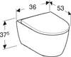 Geberit iCon Tiefspüler weiß Rimfree geschl.Form EFF3 Produktbild-Vorschau 5