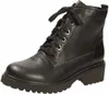 A studio shot of a black leather boot. Anteprima dell’immagine prodotto