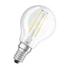 A single LED filament light bulb is shown against a white background. Produktbild-Vorschau