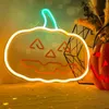 Dekorativní LED neon Dýně oranžovo zelená Náhled obrázku produktu 1