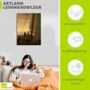 ARTland Leinwandbild Auf dem Segler. 1819 Größe: 60x80 cm Produktbild-Vorschau 3