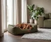 Knuffelwuff orthopädisches Hundebett aus Cord mit Produktbild-Vorschau 4